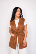 Chaleco suede