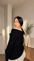 Chompa Offshoulder Clásica