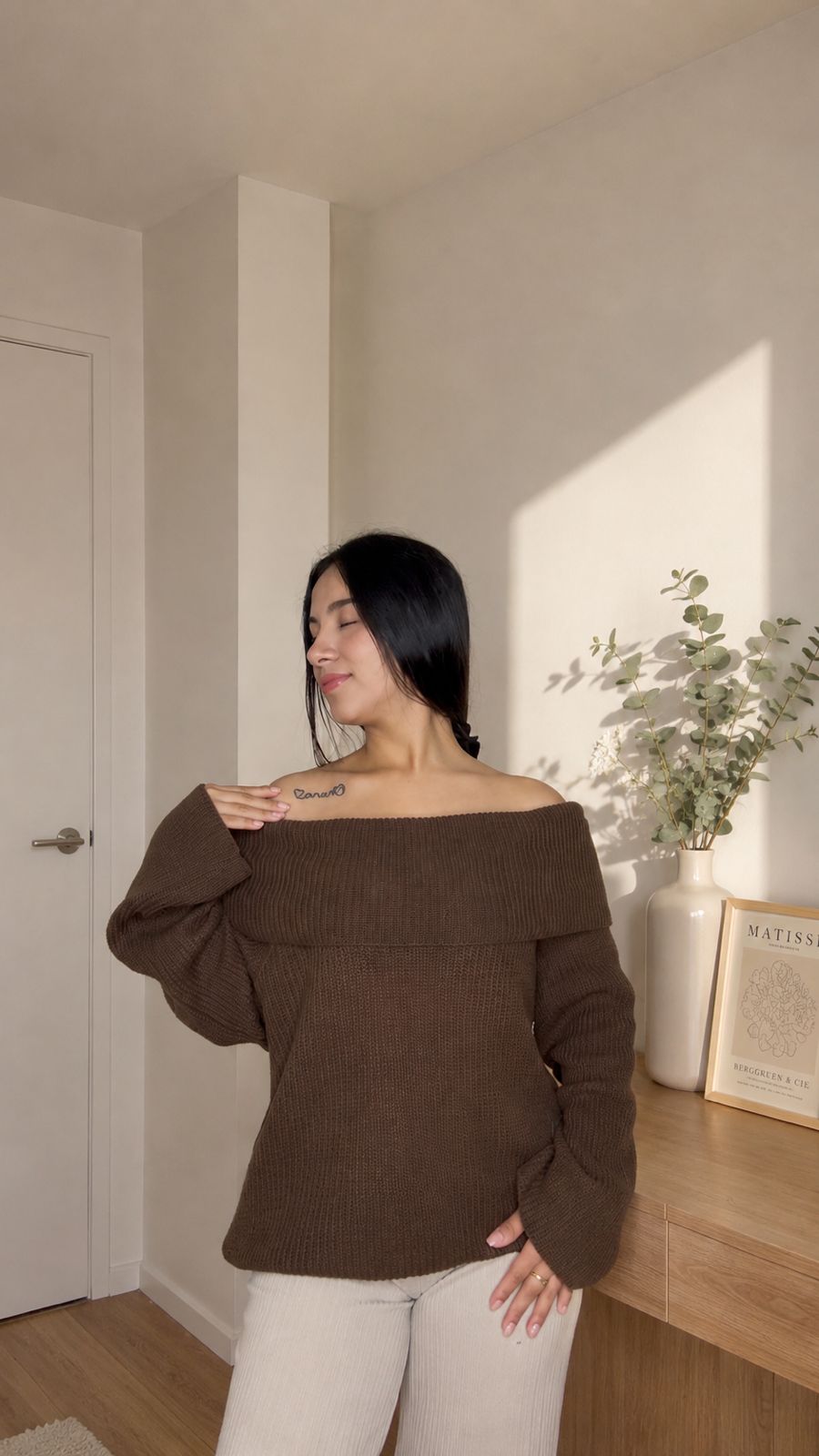 Chompa Offshoulder Clásica