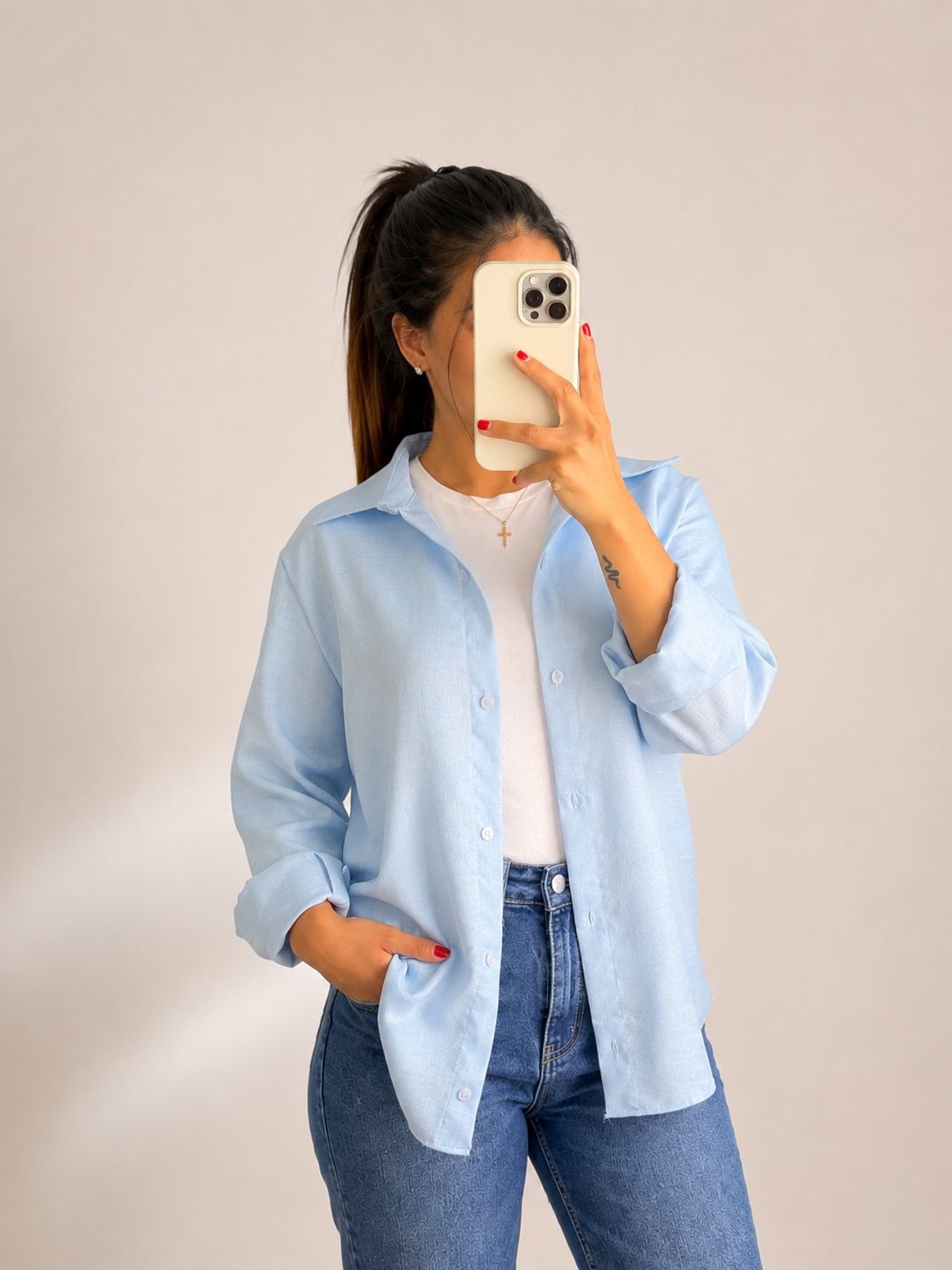 Camisa Lino premium